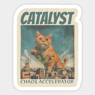 Catalyst, Naughty Cat Sticker